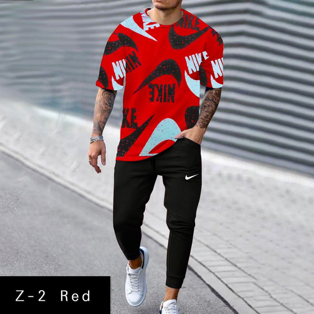 Tshirt &Trousers set| Z-2 Red