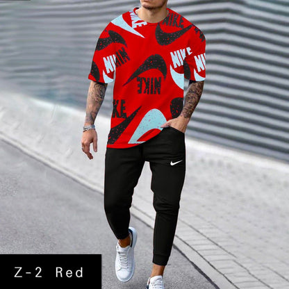 Tshirt &Trousers set| Z-2 Red
