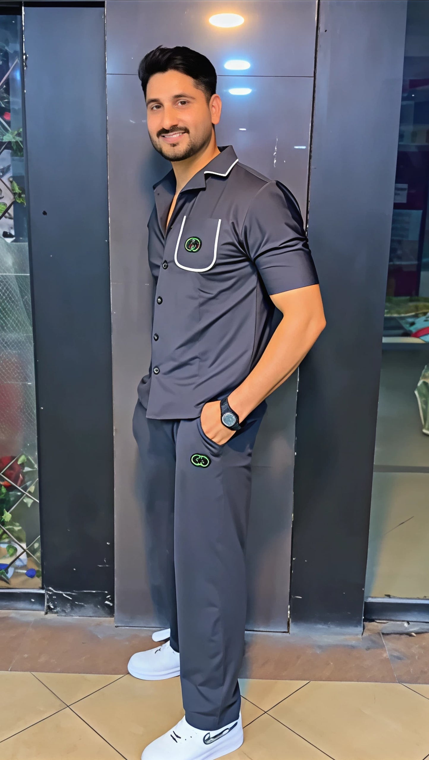 Q-02 DudeDrapes Skyline Co-Ord – Smooth & Sleek