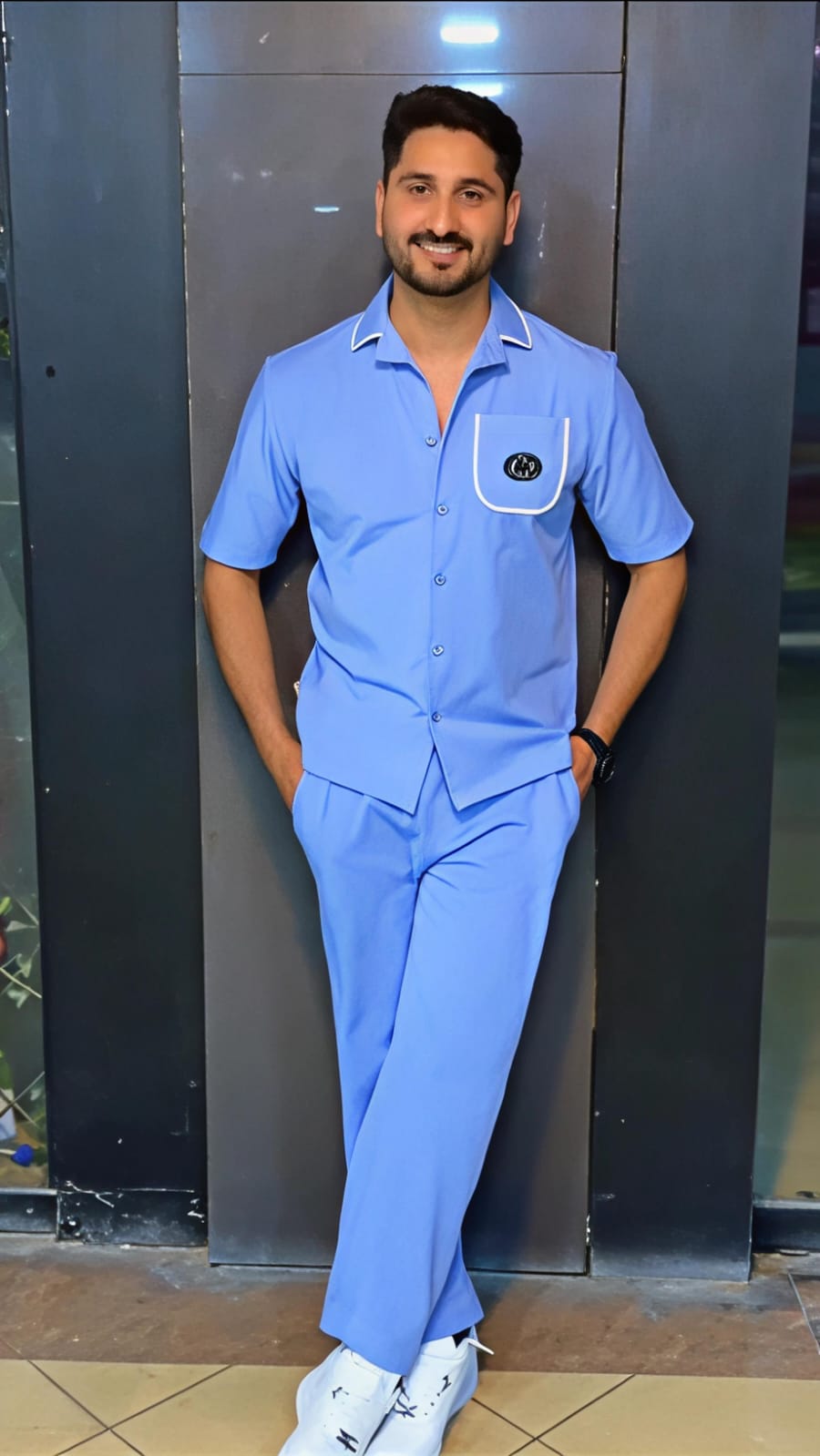 Q-02 DudeDrapes Skyline Co-Ord – Smooth & Sleek