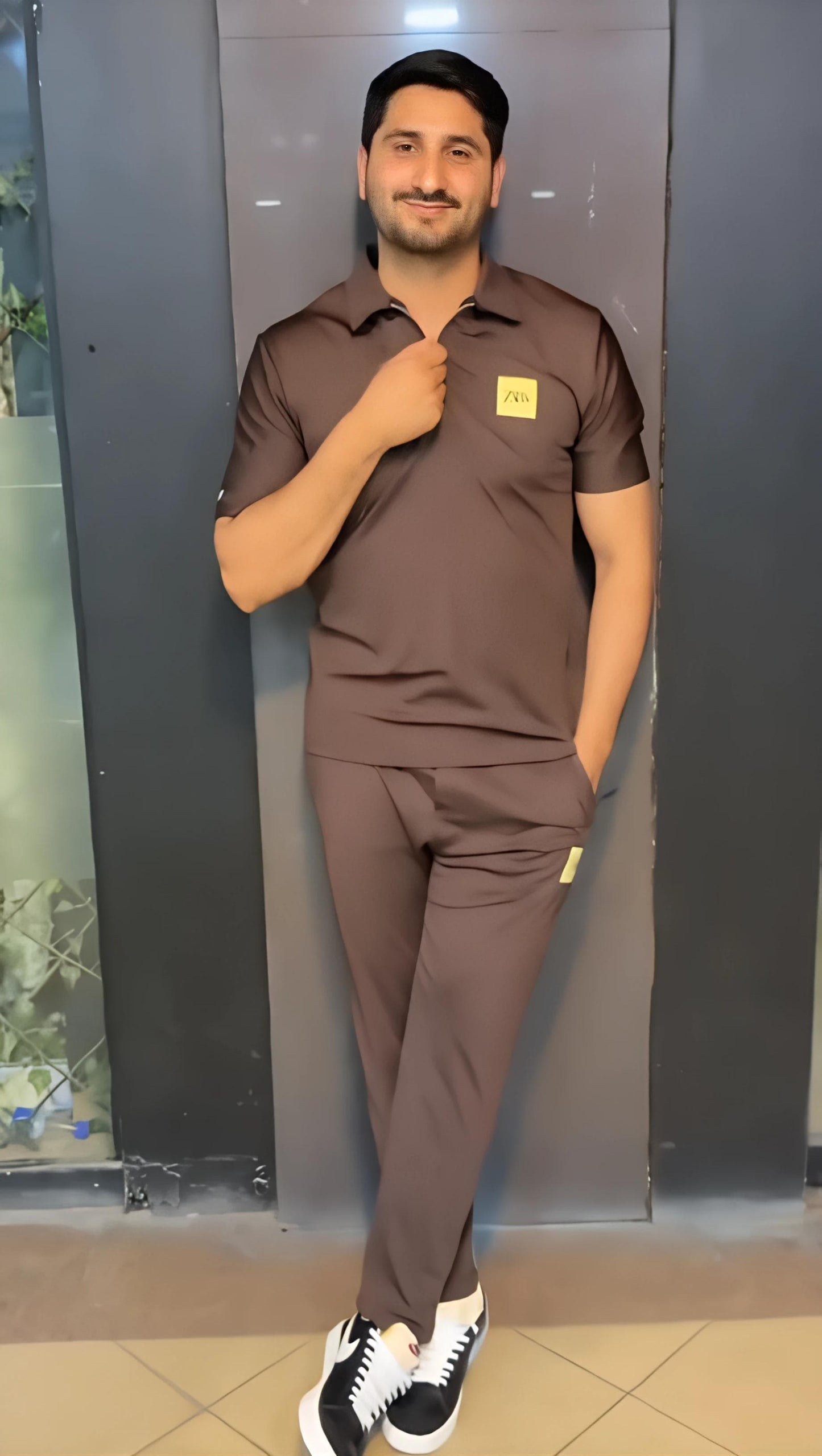 Q-05 DudeDrapes Steel Street Co-Ord – Active Fit