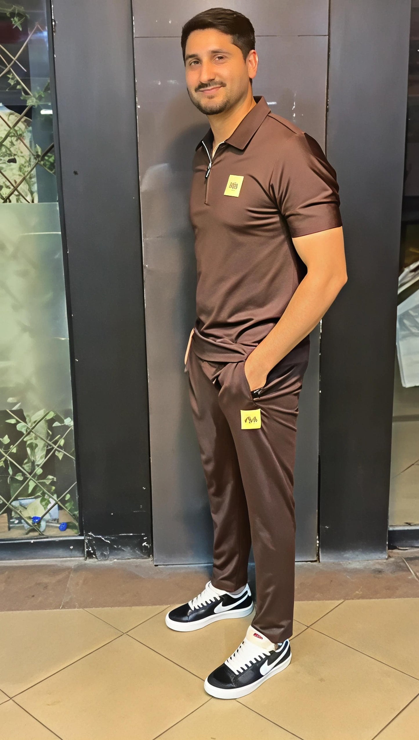 Q-05 DudeDrapes Steel Street Co-Ord – Active Fit