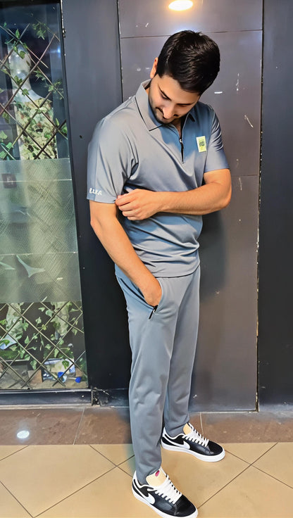 Q-05 DudeDrapes Steel Street Co-Ord – Active Fit