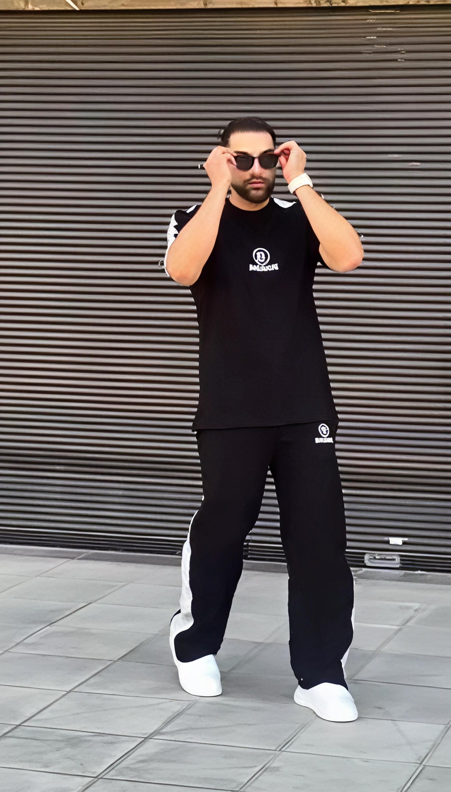 Q-08 DudeDrapes Shadow Strike Set – Monochrome Edition