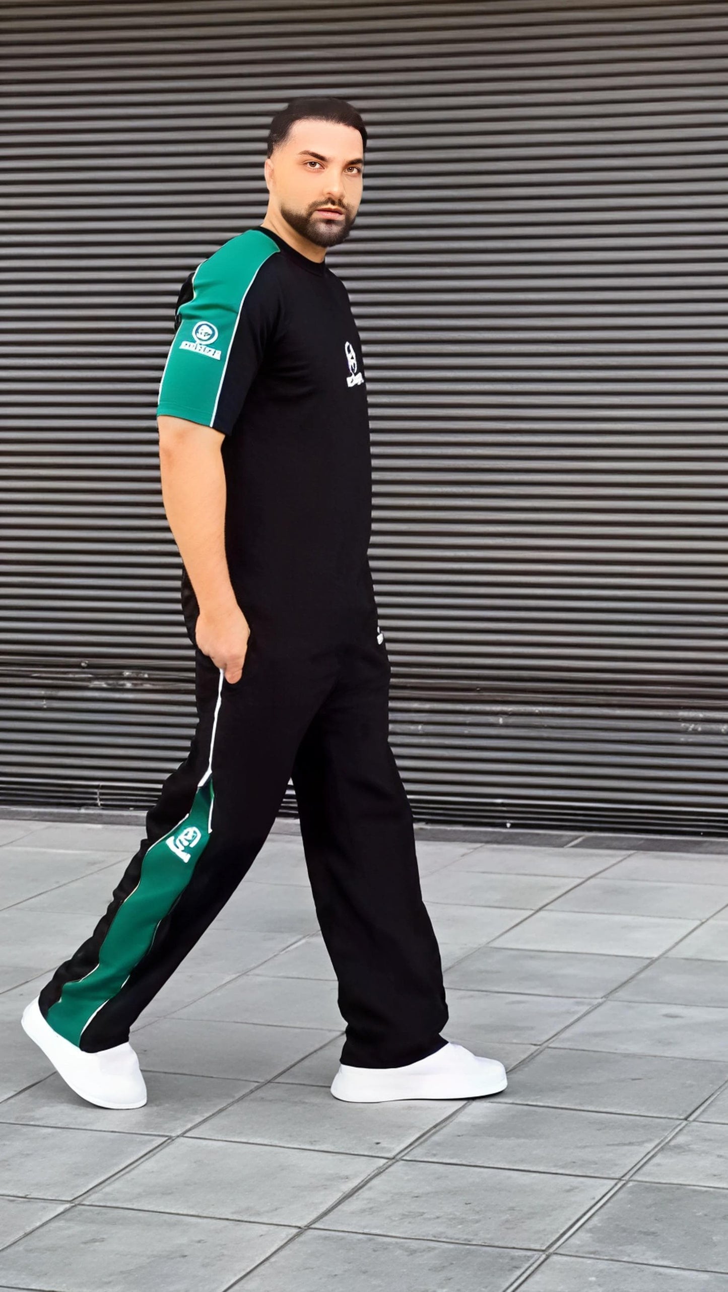 Q-08 DudeDrapes Shadow Strike Set – Monochrome Edition