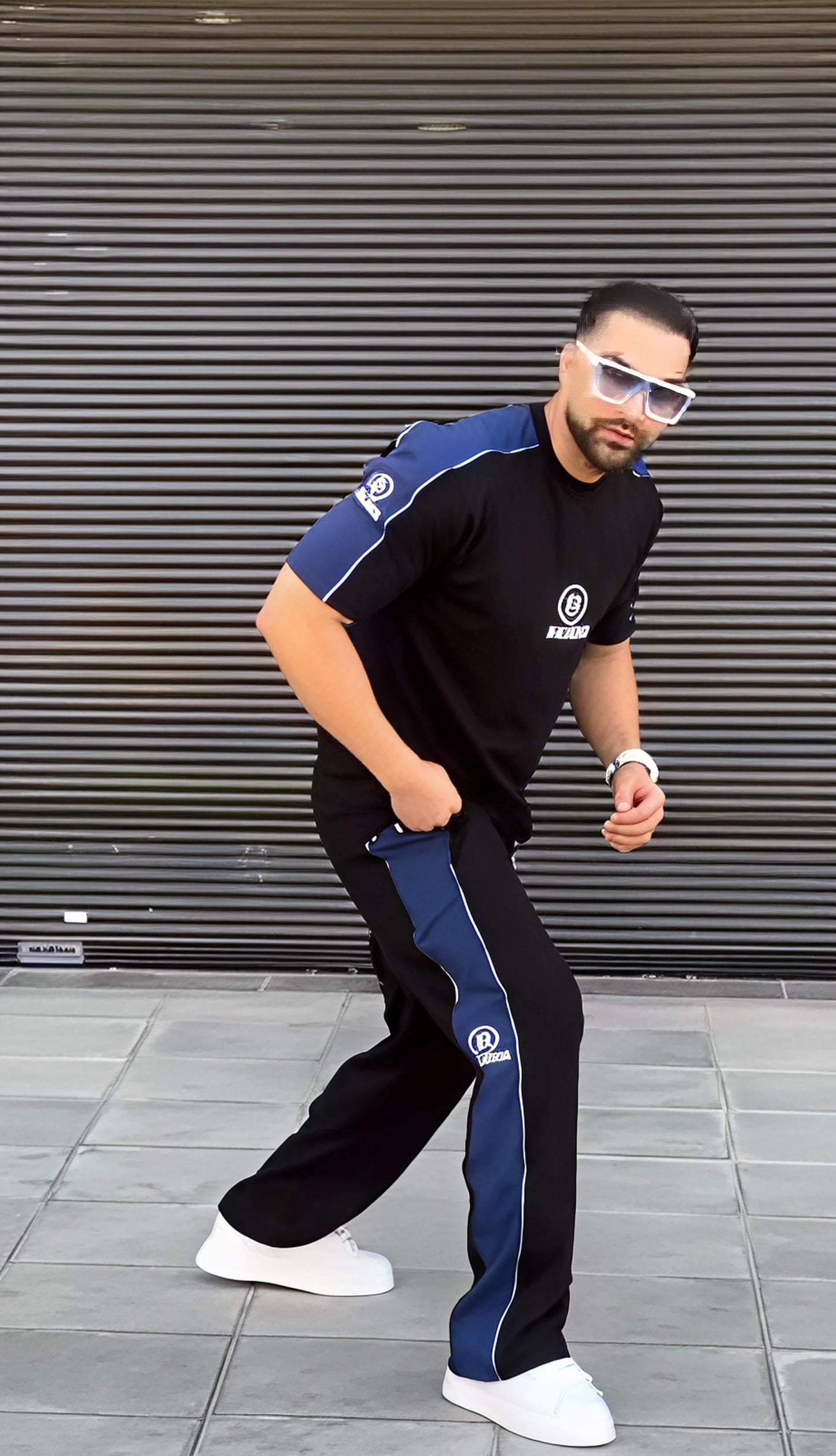 Q-08 DudeDrapes Shadow Strike Set – Monochrome Edition