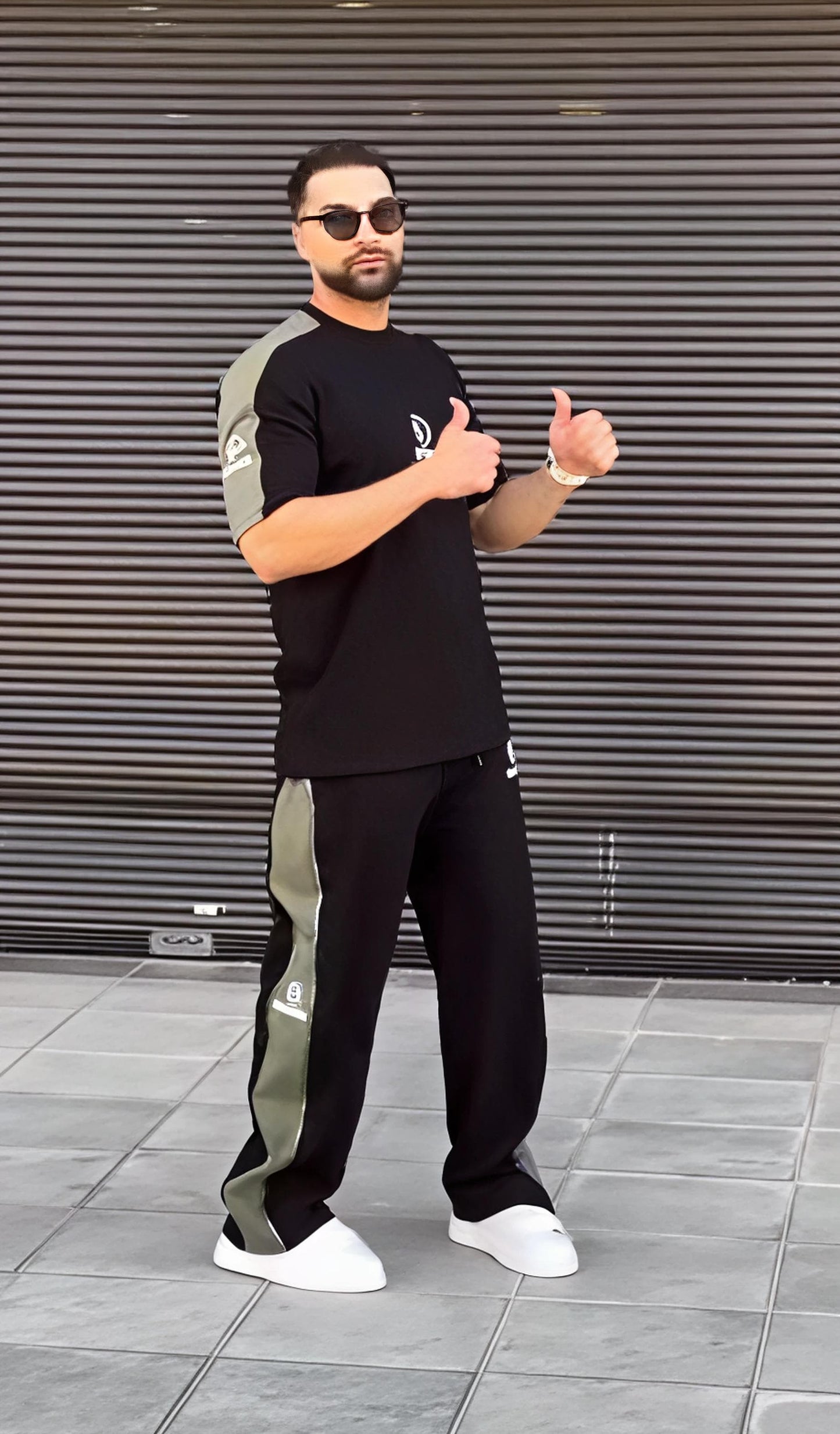 Q-08 DudeDrapes Shadow Strike Set – Monochrome Edition