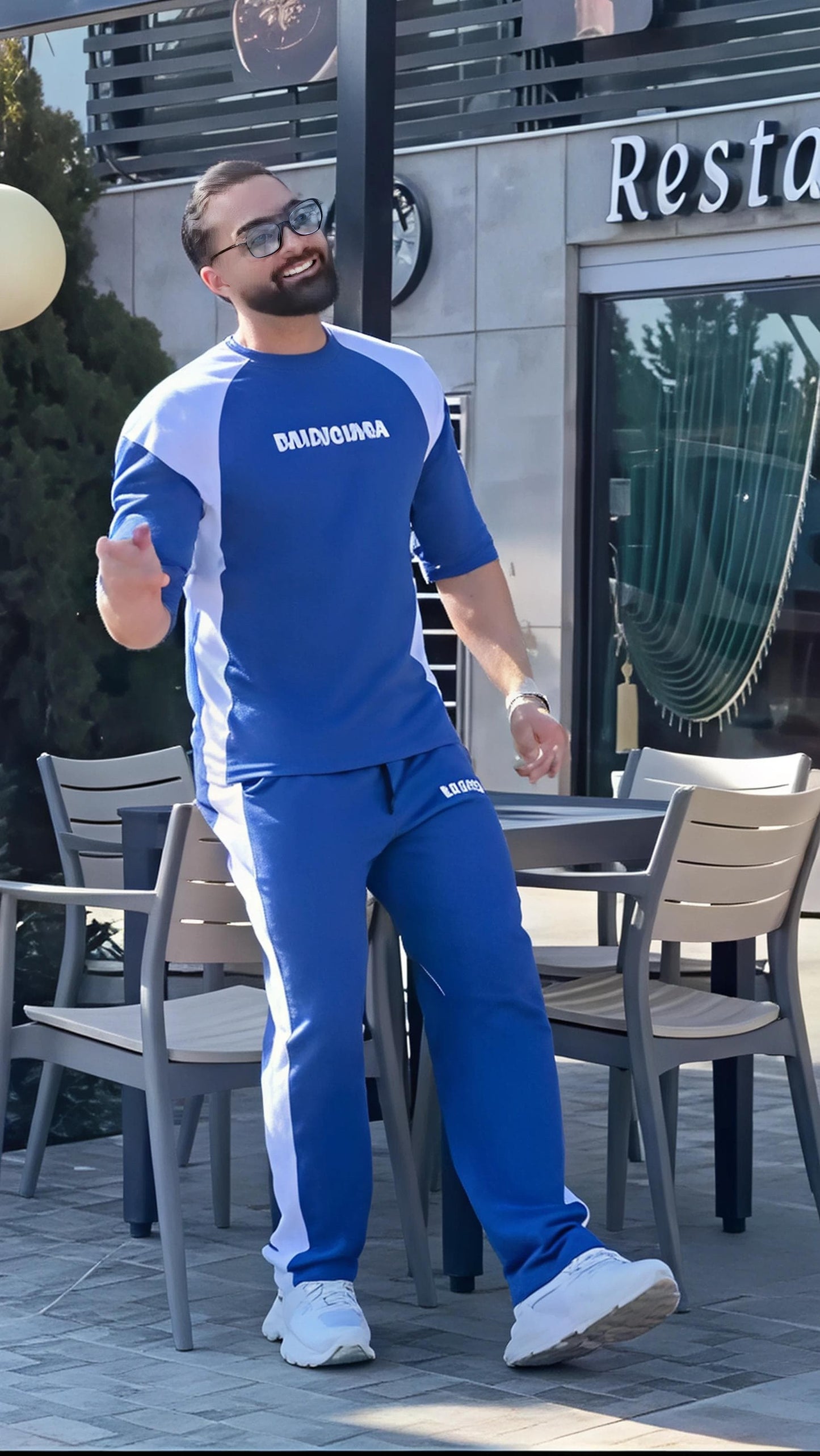 Q-10 DudeDrapes CloudFlex Tracksuit – Minimal Contrast Fit