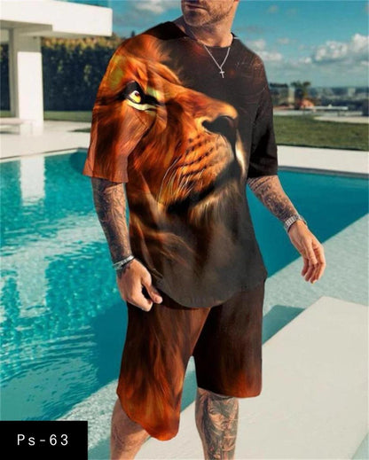 Luxury Polo Tshirt & Short Suit Fashion| PS-63