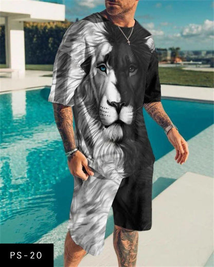 Mens Tshirt & Short Set PS-20