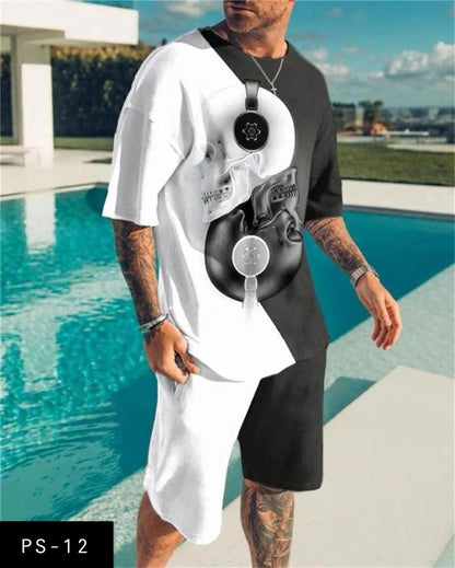 Mens Tshirt & Short Set PS-12