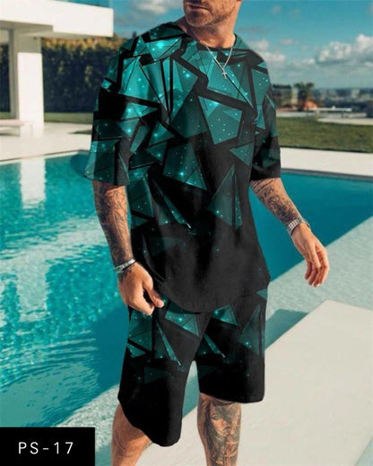Mens Tshirt & Short Set PS-17