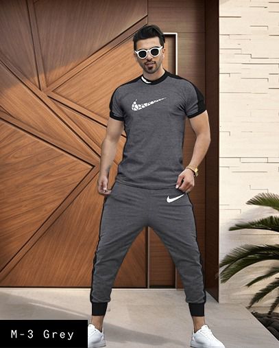 Men's 2 pcs Tshirt &Trackpant set|M-3