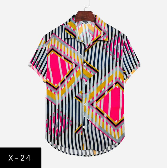 Mens Half Sleeves Shirts X-24