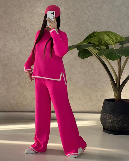 Bootcut style 2 Pcs Co-ord Set CH-372