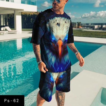Luxury Polo Tshirt & Short Suit Fashion| PS-62