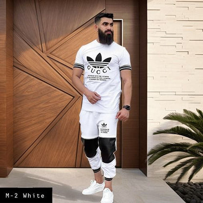 Men's 2 pcs Tshirt &Trackpant set|M-2