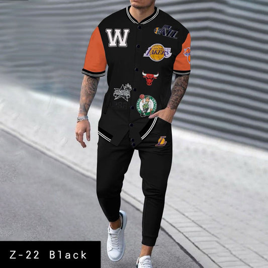 Tshirt &Trousers set| Z-22 Black