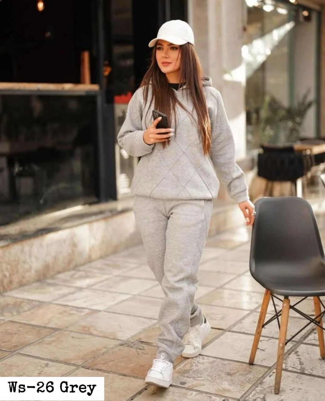 2 Pcs Kangaroo Hoodie Winter Outfit|Ws-26