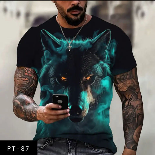 Men's casual 3D T-shirt
