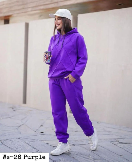 2 Pcs Kangaroo Hoodie Winter Outfit|Ws-26