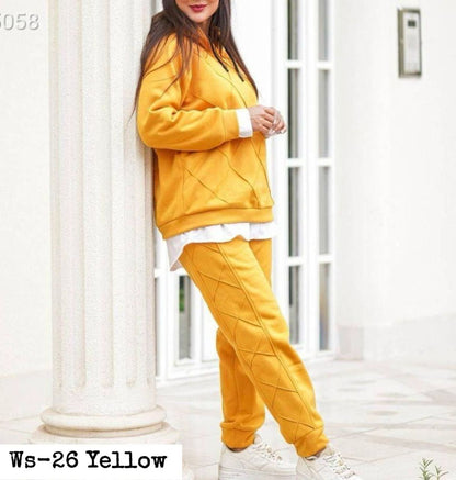 2 Pcs Kangaroo Hoodie Winter Outfit|Ws-26