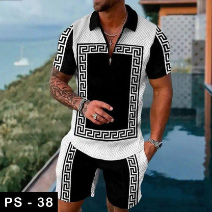 Luxury Polo Tshirt & Short Suit Fashion| PS-38