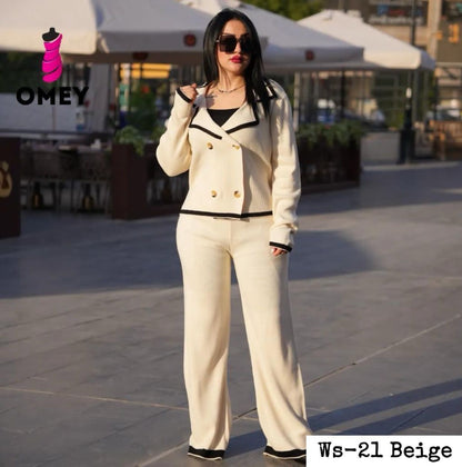 2 Pcs Double Botton Style Outfit Wa-21