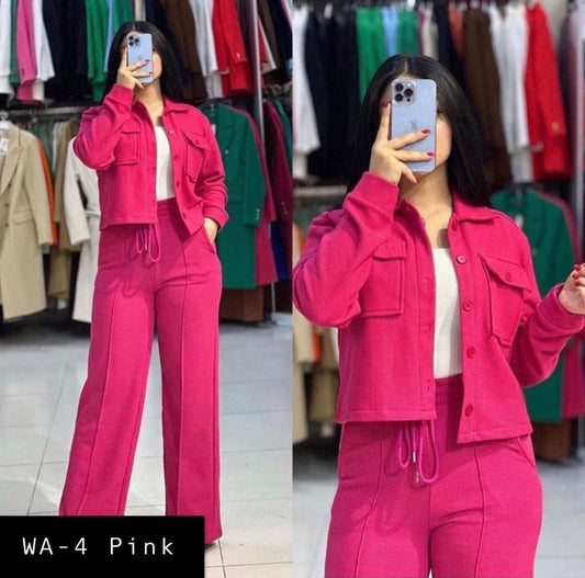 2 Pcs Winter Button Style Outfit WA-4