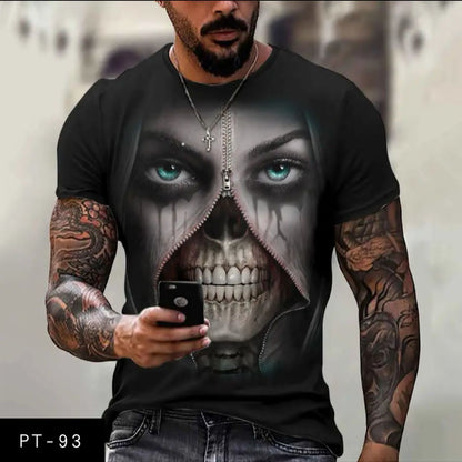 Men's casual 3D T-shirt