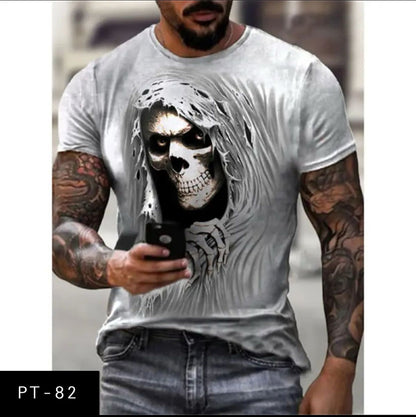 Men's casual 3D T-shirt