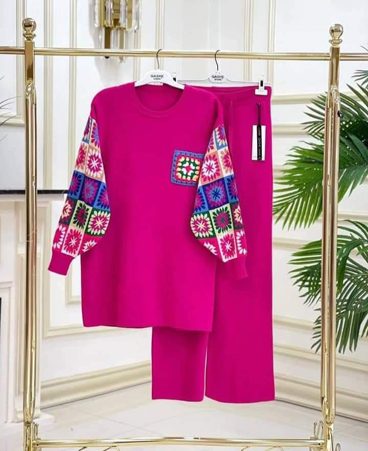 Fleece 2 Pcs Printed Outfit CH# 321