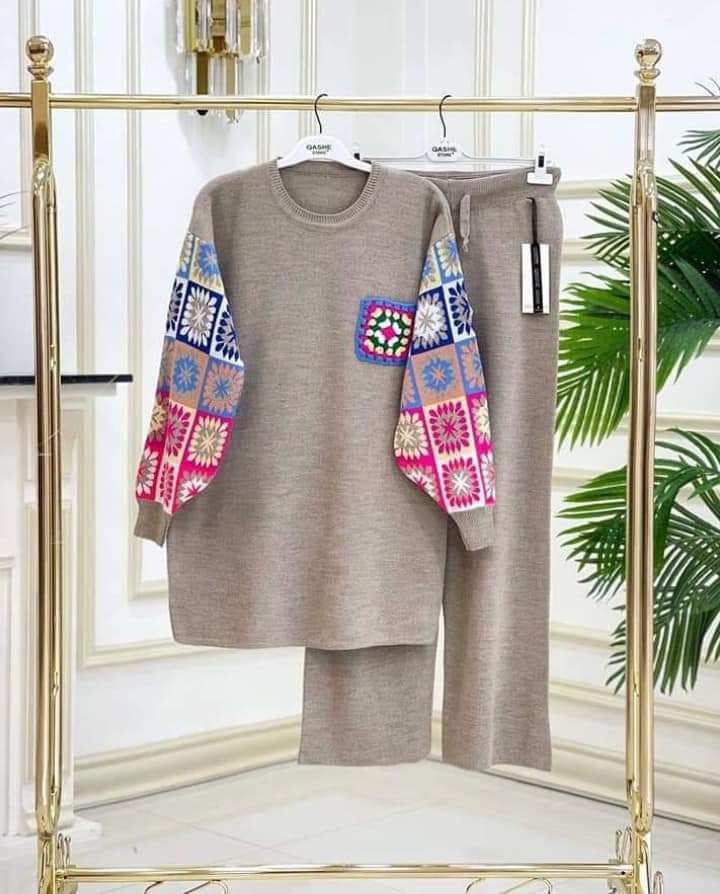 Fleece 2 Pcs Printed Outfit CH# 321
