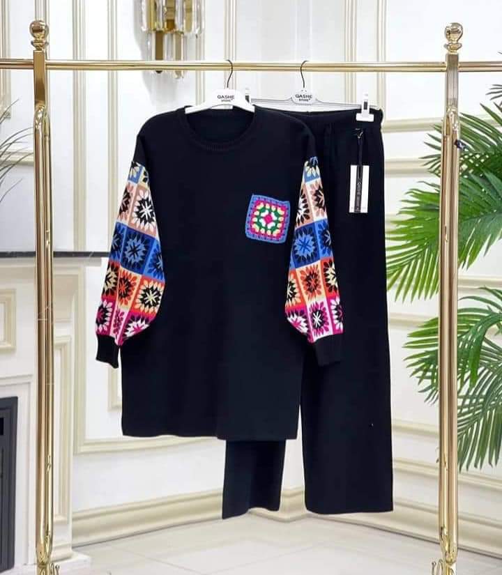 Fleece 2 Pcs Printed Outfit CH# 321