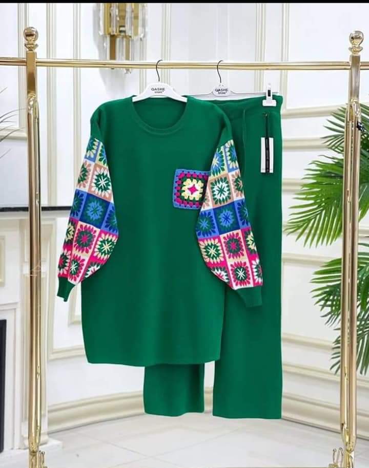 Fleece 2 Pcs Printed Outfit CH# 321