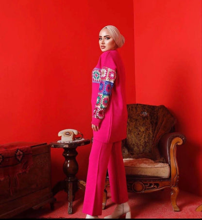 Fleece 2 Pcs Printed Outfit CH# 321