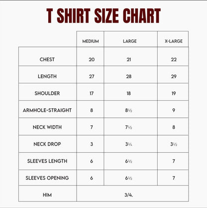 Cotton Tshirts TG-7 Red