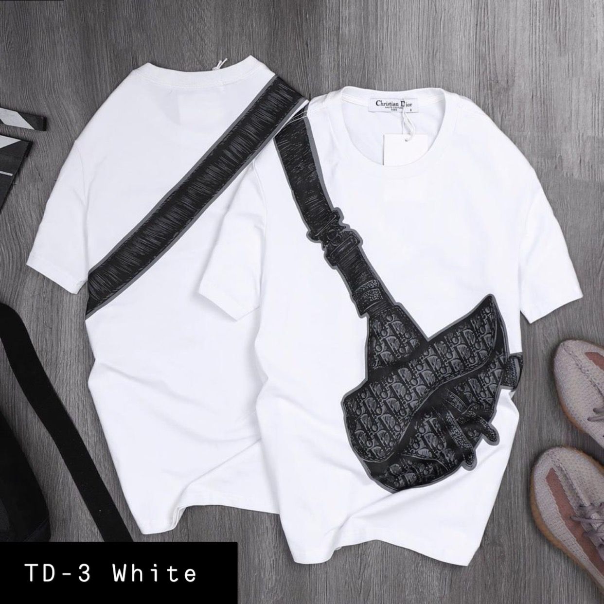 Cotton  Tshirts TD-3 white