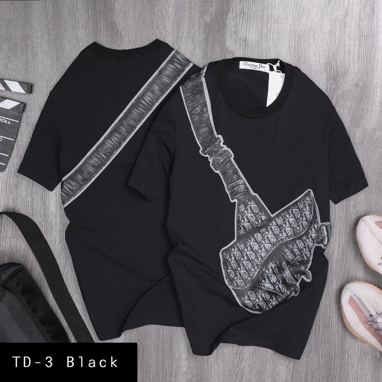 Cotton  Tshirts TD-3 Black