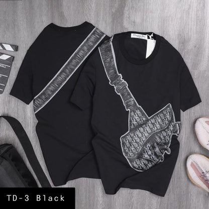 Cotton  Tshirts TD-3 Black