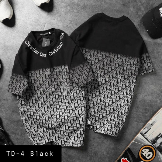 Cotton  Tshirts TD-4 Black