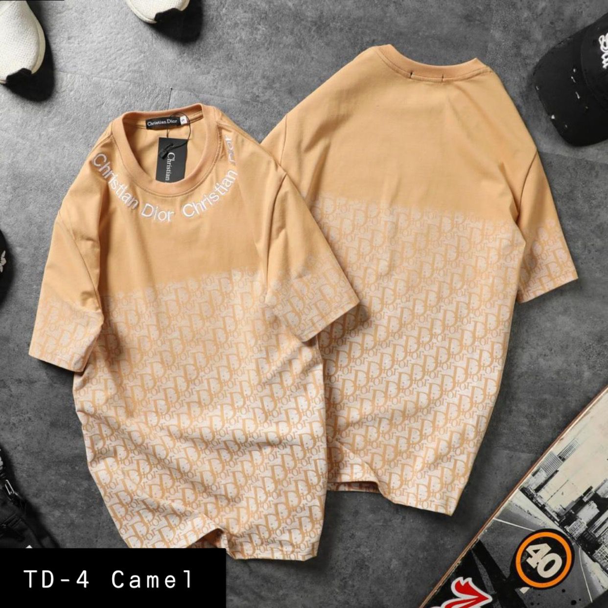 Cotton Tshirts TD-4 Camel