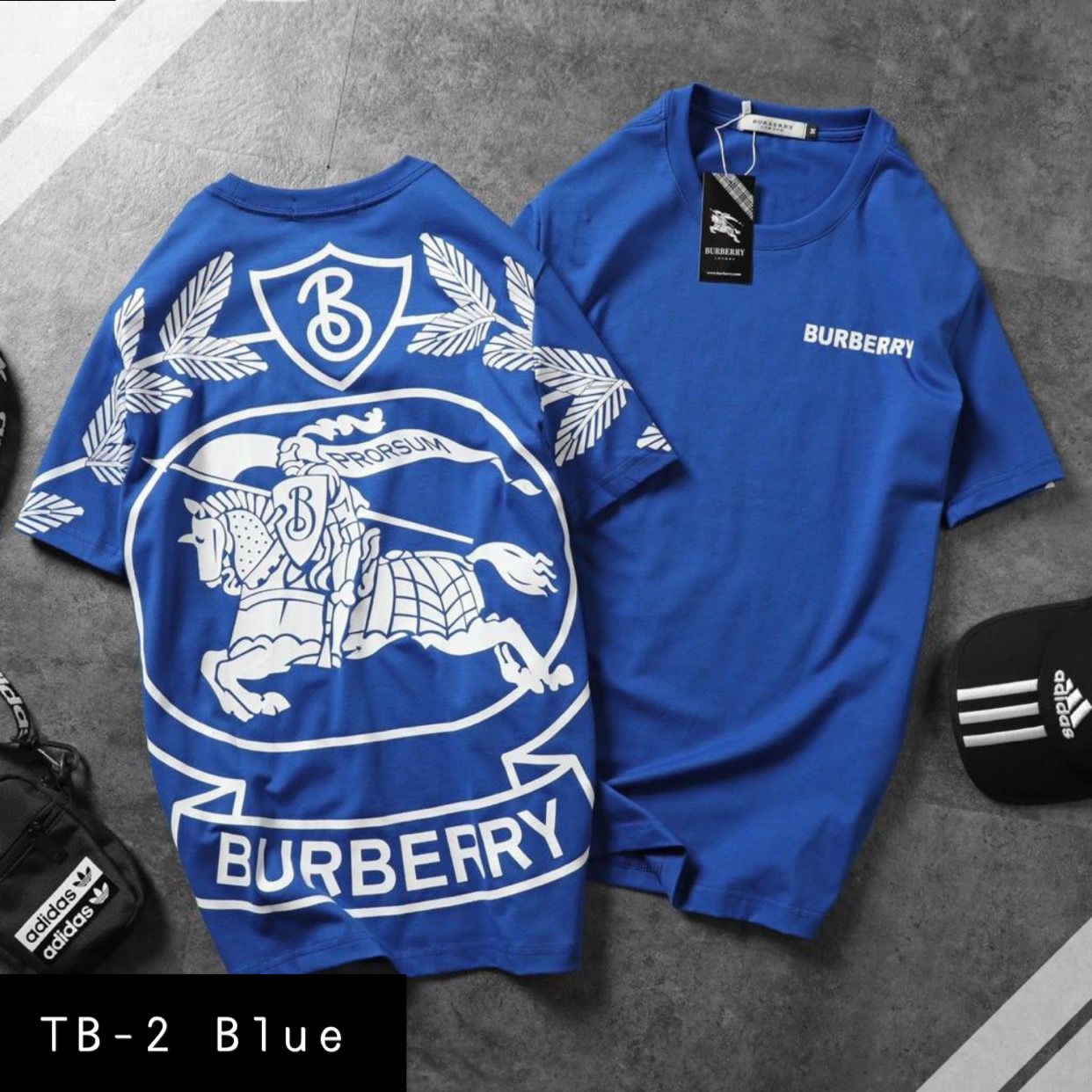 Cotton Tshirts TD-2 Blue