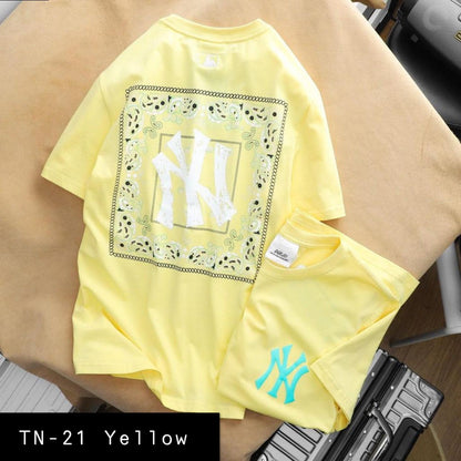 Cotton Tshirts TN-21 Yellow