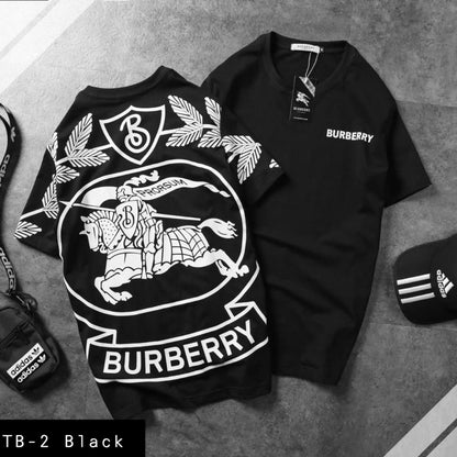 Cotton Tshirts TB- 2 Black