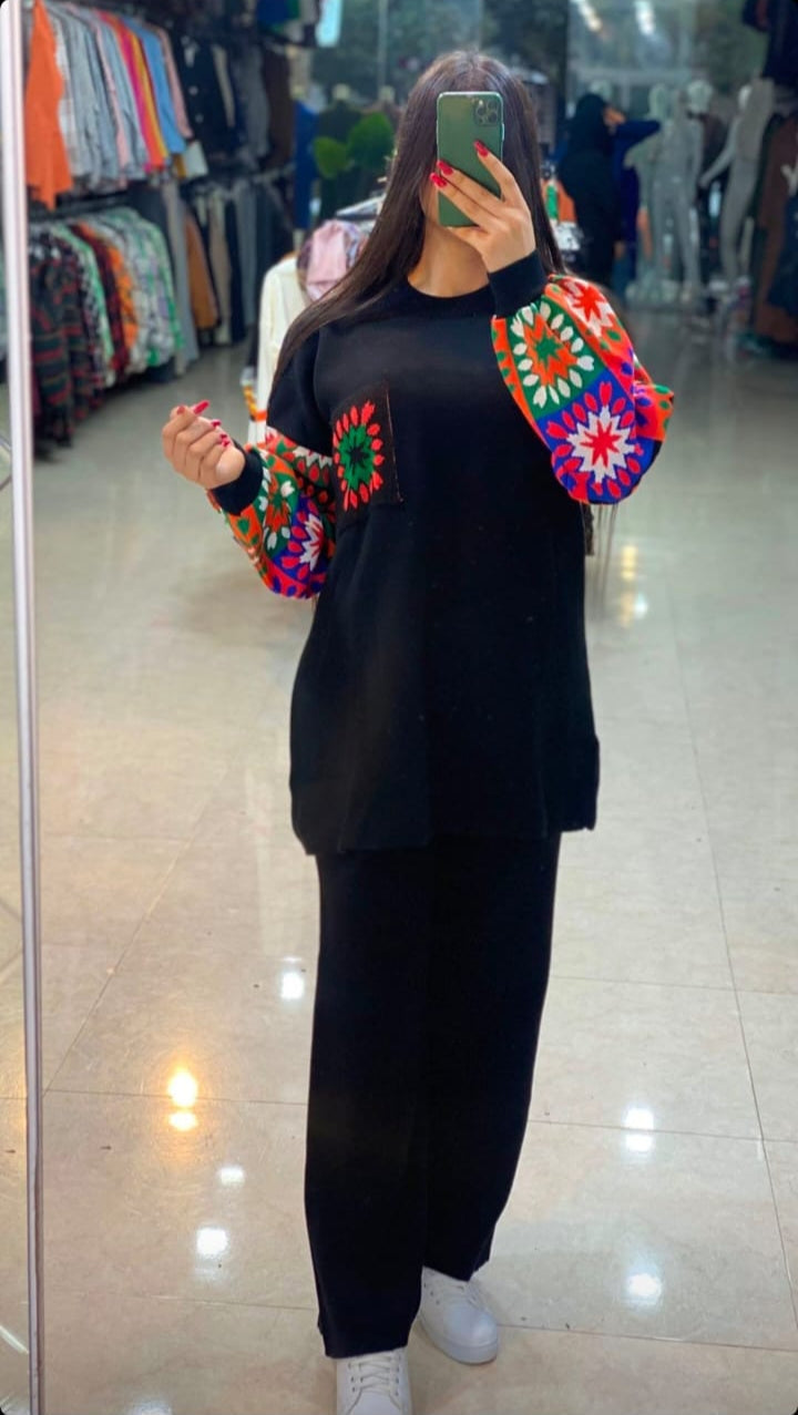 Fleece 2 Pcs Printed Outfit CH# 321