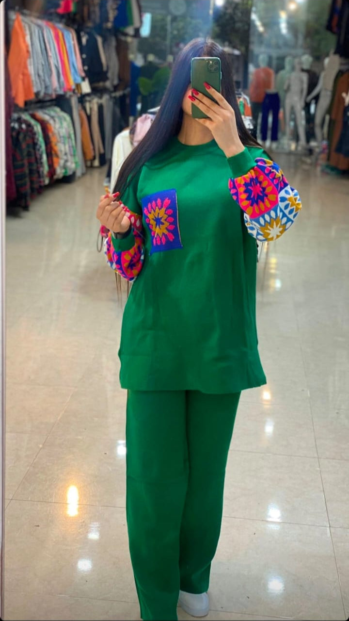 Fleece 2 Pcs Printed Outfit CH# 321